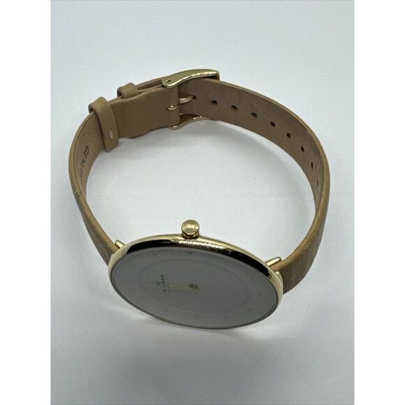 Skagen SKW2137 Women\'s Beige Leather Analog Dial Quartz Genuine Watch JNA982 main image 8